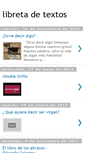 Mobile Screenshot of libretadetextos.blogspot.com