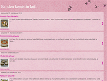Tablet Screenshot of kahdenkemistinkoti.blogspot.com