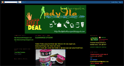 Desktop Screenshot of ladyilahotbargain.blogspot.com