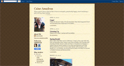 Desktop Screenshot of caineamadeus.blogspot.com