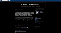 Desktop Screenshot of portableplanetarium.blogspot.com