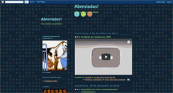 Desktop Screenshot of abreviadas.blogspot.com