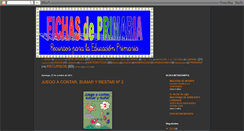 Desktop Screenshot of fichas-primaria.blogspot.com