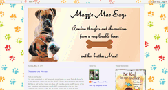 Desktop Screenshot of maggiemaetheboxer.blogspot.com