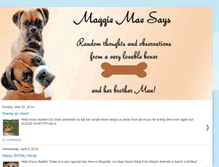 Tablet Screenshot of maggiemaetheboxer.blogspot.com