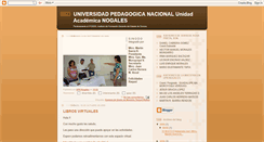 Desktop Screenshot of maestriaeneducacionupnnogales.blogspot.com