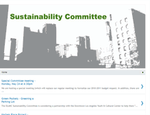 Tablet Screenshot of downtownsustainability.blogspot.com