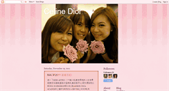 Desktop Screenshot of celine-dior.blogspot.com