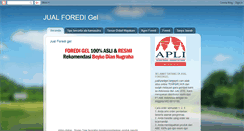 Desktop Screenshot of jualforedigel.blogspot.com