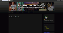 Desktop Screenshot of derwegzurweltspitze.blogspot.com