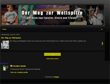 Tablet Screenshot of derwegzurweltspitze.blogspot.com