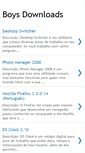 Mobile Screenshot of boysdownloads.blogspot.com