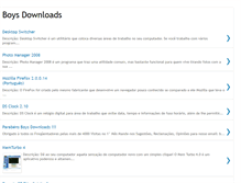 Tablet Screenshot of boysdownloads.blogspot.com