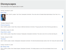 Tablet Screenshot of disneyscapes.blogspot.com