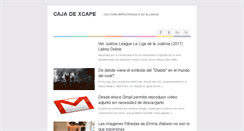 Desktop Screenshot of cajadexcape.blogspot.com