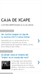 Mobile Screenshot of cajadexcape.blogspot.com