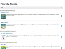Tablet Screenshot of novelnovela.blogspot.com