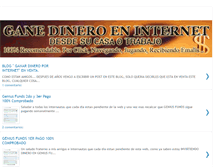 Tablet Screenshot of ganedinerosiempre.blogspot.com