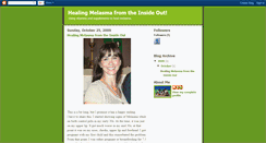 Desktop Screenshot of melasma-healing-naturally.blogspot.com