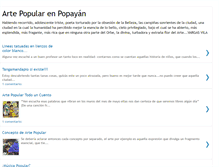 Tablet Screenshot of popayartepopular.blogspot.com