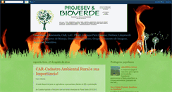 Desktop Screenshot of lairbioverde.blogspot.com