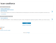 Tablet Screenshot of iscaecasablanca.blogspot.com