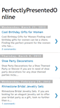Mobile Screenshot of perfectlypresentedonline.blogspot.com