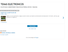 Tablet Screenshot of cosaselectronicas.blogspot.com