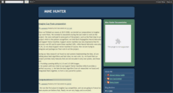 Desktop Screenshot of minehunter.blogspot.com