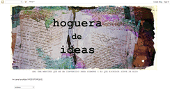 Desktop Screenshot of hogueradeideas.blogspot.com