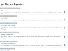 Tablet Screenshot of gamblinpower.blogspot.com