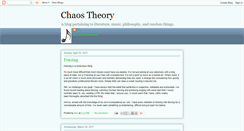 Desktop Screenshot of chaostheory-ben.blogspot.com