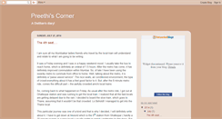 Desktop Screenshot of preethiscorner.blogspot.com