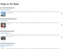 Tablet Screenshot of kingsontheroad.blogspot.com
