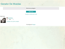 Tablet Screenshot of geradormoedashabbo.blogspot.com