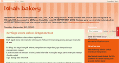Desktop Screenshot of ishahbakery.blogspot.com
