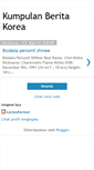 Mobile Screenshot of larasskorean-kumpulanberitakorea.blogspot.com