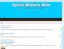 Tablet Screenshot of igrejabatistasiao2.blogspot.com