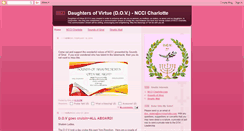 Desktop Screenshot of daughtersofvirtue-nccicharlotte.blogspot.com