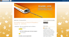 Desktop Screenshot of neaddhufpe.blogspot.com