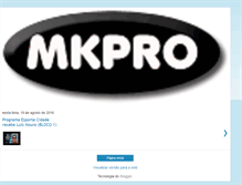 Tablet Screenshot of mkpro01.blogspot.com