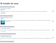 Tablet Screenshot of elimitadordevoces.blogspot.com