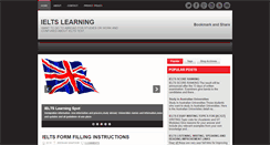 Desktop Screenshot of ieltslearningspot.blogspot.com