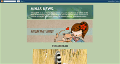 Desktop Screenshot of iesminasnews.blogspot.com