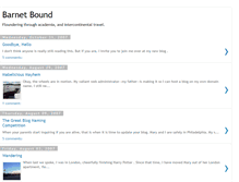 Tablet Screenshot of barnetbound.blogspot.com