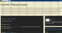 Desktop Screenshot of gaffeyproductions.blogspot.com