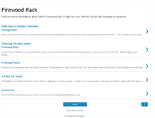 Tablet Screenshot of buyfirewoodracks.blogspot.com
