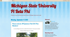 Desktop Screenshot of michiganstatepibetaphi.blogspot.com