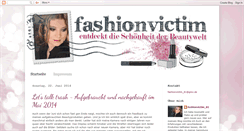 Desktop Screenshot of fashionvictim081.blogspot.com