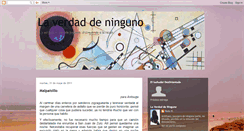 Desktop Screenshot of laverdaddeninguno.blogspot.com